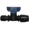 Idor Italia - Valvola filettata 1/2" maschio per ala diametro 16 per tubo polietilene