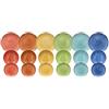 Tognana Kaleido, Servizio Piatti per 6 persone, 18 Pezzi, Porcellana, Multicolore