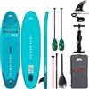 AQUA MARINA SUP AQUA MARINA BREEZE 9'10 BLUE - SUP gonfiabile - opzione: canoe set