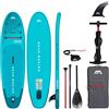 AQUA MARINA SUP AQUA MARINA BREEZE 9'10 BLUE - SUP gonfiabile - opzione: set base