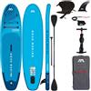 AQUA MARINA SUP AQUA MARINA FUSION 10'10 BLUE - SUP gonfiabile - opzione: set kayak