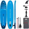 AQUA MARINA SUP AQUA MARINA MONSTER 12'0 BLUE - SUP gonfiabile - opzione: set base