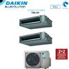 Daikin Climatizzatore Condizionatore Daikin Bluevolution Dual Split Canalizzato Canalizzabile Inverter serie FBA-A 18+18 con 3MXM68N R-32 Wi-Fi Optional 18000+18000 - Garanzia Italiana