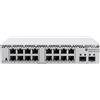 MIKROTIK Switch Mikrotik CSS318-16G-2S+IN Gestito L2 16 porte Gigabit Ethernet 2xSFP+ Bianco [CSS318-16G-2S+IN]