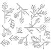 Sizzix Set di fustelle Sizzix Thinlits 13PK Pine Patterns di Tim Holtz | 666070 | Capitolo 4 2022