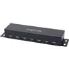 LogiLink Hub USB 2.0 HighSpeed, 7 porte, Alluminio