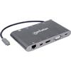 Manhattan Docking Station USB-C SuperSpeed 7-in-1
