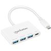 Manhattan Hub USB 3.2 Gen1, 4 porte
