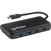 Manhattan Hub USB-C 3.2 Gen1, 4 porte