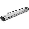 Techly Professional Techly Docking Station USB-C 9-in-1, USB, HDMI, RJ45