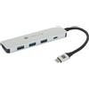 Techly Professional Techly Hub USB-C SuperSpeed, 3 porte, HDMI 4K