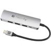 Techly Professional Techly Hub USB-C SuperSpeed, 4 porte, Power Delivery 60W
