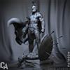 CA3D Leonidas king of Spartas modello in resina kit da assemblare e dipingere
