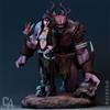CA3D Morrigan Dragon Age modello in resina da assemblare e dipingere scale diverse