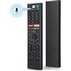 OMAIC Telecomando sostitutivo con comando vocale per Sony TV - Compatibile con Sony Bravia 4K UHD LED LCD HD Smart TV