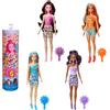 Barbie Color Reveal - Bambole trendy con corpetto cambia colore e 6 accessori a sorpresa da scoprire, serie Arcobaleno Multicolor ispirata agli anni '60, giocattolo per bambini, 3+ anni, HRK06