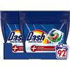 Dash Power Pods Detersivo Lavatrice In Capsule, 92 Lavaggi (46x2), Azione Extra-Igienizzante, Contro Sporco E Batteri, Efficace Anche A Freddo E In Cicli Brevi