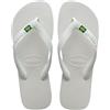 Havaianas - Top Brasil, Infradito Comode, Resistenti e Leggere con Suola Antiscivolo, Bandiera del Brasile sulle Strisce, Unisex Adulti