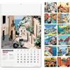 Calendario mensile olandese illustrato Emozioni 31x52,5 cm personalizzate o neutre