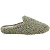 Maddy Curly Synthetic Fur Ciabatta Woman Green 36