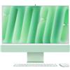 Apple PC All In One - iMac da 24 pollici con display Retina 4.5K: chip M4 16GB, SSD da 256GB - Verde- MWUE3T/A