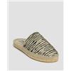Manebi Mules Da Donna Manebi Raffia Zebra Chunky Mules