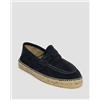 Manebi Loafers In Camoscio Da Uomo Manebi Hamptons Loafers Espadrilles Blu Scuro