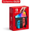 Nintendo Console Nintendo Switch OLED con joy-con nero/blu e nero/rosso