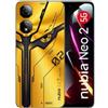 ZTE Nubia Neo2 Giallo 256GB Memoria 8GB Ram Display 6.72" 5G 50Mp Sunfire Yellow
