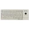 CHERRY Industry 4.0 Compact Ultraflat Trackball Keyboard - Corded - QWERTY - Light Grey