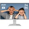 MSI Pro MP2412W Monitor PC 605 cm (23.8") 1920 x 1080 Pixel Full HD LCD Bianco