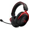 HP HyperX Cloud II WirelessCuffie da gaming (nero-rosso)