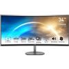 MediaMondo MSI PRO MP341CQDE Monitor PC 864 cm (34") 3440 x 1440 Pixel UltraWide Quad HD Ne