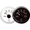 Veratron (VDO) Indicatore voltmetro per barca VDO, Range 8-16 V, Bianco o nero, 12 volt