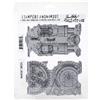 Stampers Anonymous Art Gone Wild Inventor #7, grigio, rosso, grande