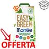 Monge Cat Lettiera Vegetale Easy Green - Sacco Da 10 Lt - CONFEZIONE RISPARMIO