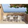 Nardi Set tavolo Tevere 147 Extensible con 8 Tiberina Armachair