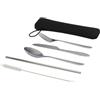 Set di posate in acciaio inossidabile da 5 pezzi Sheen personalizzate o neutre