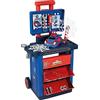Smoby - Spidey Workshop cart, 7600360214, +3 anni, carrello fai da te, auto Spidey da costruire, 17 accessori