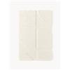 Westwing Collection Tappeto soffice con motivo in rilievo Jade - Bianco