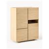 Westwing Collection Credenza in legno Larsen - Marrone