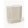 Westwing Collection Portabiancheria doppio intrecciato a mano in corda Gabe