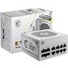 MSI MAG A850GL PCIE5 Alimentatore 850W 80 Plus Gold ATX 3.0 Bianco
