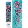 DIAMOND DOTZ Diamond Painting Polpo Ballerino, Quadro di Diamanti 5D Animali, Kit completo di pittura con Diamanti Livello Intermedio 75x27 Cms