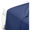 Caleffi Lenzuolo sopra Cotone Tinta Unita Blu Singolo in Cotone - 01005