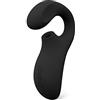 LELO ENIGMA Cruise Vibratore Donna Doppio, Sex Toy Impermeabile con 8 Modalità di Vibrazione e Succhia Clitoride per Donna, Sex Toys, Nero