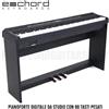 FBT ECHORD DP1 Pianoforte digitale con 88 tasti Pesati da Studio + Mobile e 3 Pedali