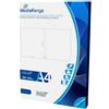 MediaRange INSERTI PER CUSTODIE BluRay da 11mm, PATINATI OPACHI (matte-coated), Pacco da 50 pezzi - MRINK123