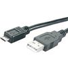 MediaRange cavo USB 2.0, 1.2 m, USB / Micro USB B - Nero