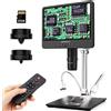 Andonstar Microscopio Digitale HDMI Da 10,1 Pollici 2000X per Adulti, Registrazione Video